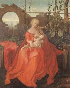 Albrecht Durer The Madonna with the Iris imitator of Albrecht Durer Spain oil painting artist